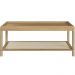 Mesa de Centro Para Sala de Estar Pés Madeira Moss A03 Hanover Roble - Lyam Decor