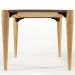 Mesa de Jantar 6 Lugares Alasca 180x100 cm Madeira Maciça M04 Mel - Lyam Decor