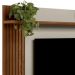 Painel Para TV 55 Pol Com Bancada Suspensa Sollare L05 Freijó Off White - Lyam Decor