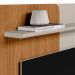 Painel Para TV 65 Pol Com Bancada Suspensa New L05 Nature Off White - Lyam Decor
