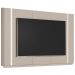 Painel Para TV 75 Pol Com LED 240cm Elysia L05 Off White Fosco - Lyam Decor