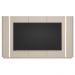Painel Para TV 75 Pol Com LED 240cm Elysia L05 Off White Fosco - Lyam Decor