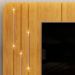Painel Para TV 75 Pol Com LED Orgânico Dion D05 Cedro - Lyam Decor