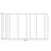 Painel Para TV 75 Pol Com LED Orgânico Dion D05 Cedro - Lyam Decor