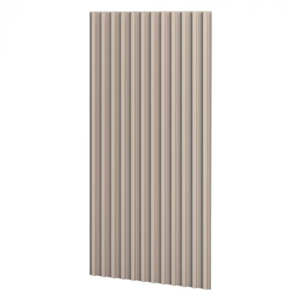 Painel Ripado de Madeira Para Sala Quarto 89x183cm Bairon D03 Fendi - Lyam Decor