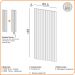 Painel Ripado de Madeira Para Sala Quarto 89x183cm Bairon D03 Fendi - Lyam Decor