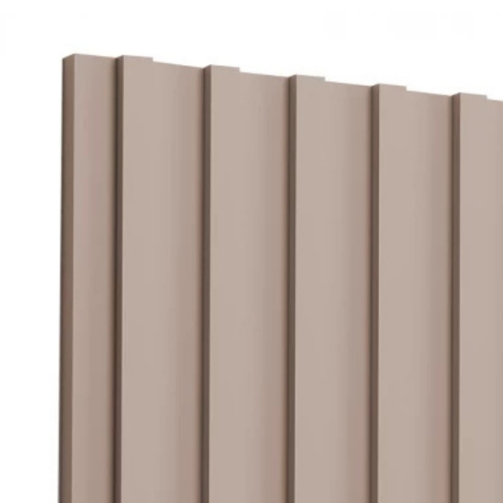 Painel Ripado de Madeira Para Sala Quarto 89x183cm Bairon D03 Fendi - Lyam Decor