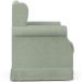 Poltrona De Amamentação Com Balanço E Puff Elisa P02 Bouclê Oliva - Lyam Decor