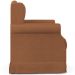 Poltrona De Amamentação Com Balanço E Puff Elisa P02 Bouclê Terracota - Lyam Decor