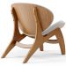 Poltrona Decorativa Orgânica Sala Living Kadosh L02 Bouclê Cinza - Lyam Decor