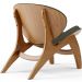 Poltrona Decorativa Orgânica Sala Living Kadosh L02 Linho Verde Musgo - Lyam Decor