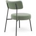 Poltrona Decorativa Para Sala De Estar Base Fixa Londres L02 Bouclê Oliva - Lyam