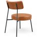 Poltrona Decorativa Para Sala De Estar Base Fixa Londres L02 Couríssimo Camel - Lyam