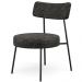 Poltrona Decorativa Para Sala De Estar Base Fixa Londres L02 Linho Chumbo - Lyam Decor