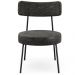 Poltrona Decorativa Para Sala De Estar Base Fixa Londres L02 Linho Chumbo - Lyam Decor