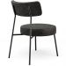 Poltrona Decorativa Para Sala De Estar Base Fixa Londres L02 Linho Chumbo - Lyam Decor