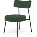 Poltrona Decorativa Para Sala De Estar Base Fixa Londres L02 Suede Verde Musgo - Lyam