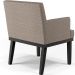Poltrona Decorativa Para Sala De Estar Base Preto Beatriz W01 Bouclê Bege - Lyam Decor