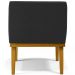 Poltrona Decorativa Para Sala De Estar E Recepção Beatriz W01 Bouclê Preto - Lyam Decor