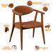 Poltrona Decorativa Para Sala de Estar Cecília L02 Couríssimo Camel - Lyam Decor