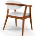Poltrona Decorativa Para Sala de Estar Jantar Cecília L02 Facto Branco - Lyam Decor