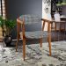 Poltrona Decorativa Para Sala de Estar Jantar Cecília L02 Pied Poule - Lyam Decor