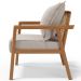 Poltrona Decorativa Para Sala de Estar e Living Alícia L02 Bouclê Creme - Lyam Decor