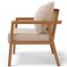 Poltrona Decorativa Para Sala de Estar e Living Alícia L02 Suede Bege - Lyam Decor