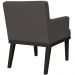 Poltrona Decorativa Para Sala de Estar e Recepção Beatriz W01 Suede Marrom - Lyam Decor
