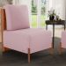 Poltrona Decorativa Sala Estar Living Pés Madeira Hungria L02 Couríssimo Camel Bouclê Rosê - Lyam
