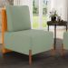 Poltrona Decorativa Sala Estar Living Pés Madeira Hungria L02 Couríssimo Whisky Bouclê Oliva - Lyam