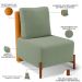 Poltrona Decorativa Sala Estar Living Pés Madeira Hungria L02 Couríssimo Whisky Bouclê Oliva - Lyam