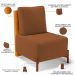 Poltrona Decorativa Sala de Estar Living Hungria L02 Couríssimo Whisky Bouclê Terracota - Lyam