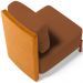 Poltrona Decorativa Sala de Estar Living Hungria L02 Couríssimo Whisky Bouclê Terracota - Lyam