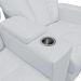 Poltrona Reclinável 2 Lugares Sala de Cinema Romeo F05 Facto Branco - Lyam Decor