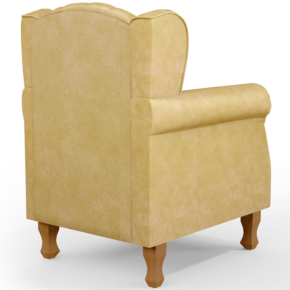 Poltrona de Amamentação Yara P02 com Puff Paris Luis Xv L02 Couríssimo Fendi - Lyam Decor