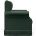Poltrona de Amamentação com Balanço e Puff Elisa P02 Linho Verde Musgo - Lyam Decor