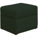 Poltrona de Amamentação com Balanço e Puff Helena P02 Capitonê Linho Verde Musgo - Lyam Decor