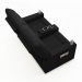 Poltrona do Papai Reclinável Cinema 2 Lugares Manual Baú USB Haifa F05 Facto Preto - Lyam Decor