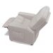 Poltrona do Papai Reclinável Romeo F05 Facto Bege - Lyam Decor