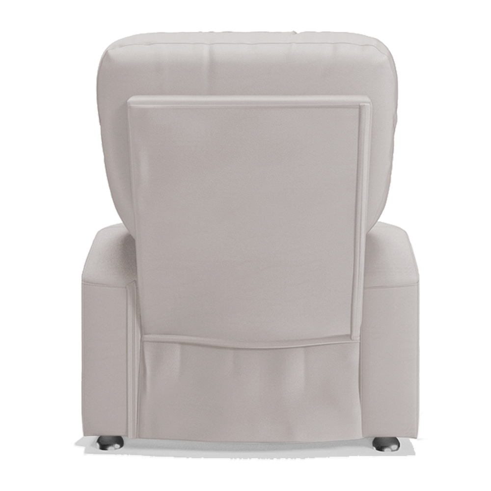 Poltrona do Papai Reclinável Romeo F05 Facto Bege - Lyam Decor