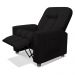 Poltrona do Papai Reclinável Romeo F05 Facto Preto - Lyam Decor