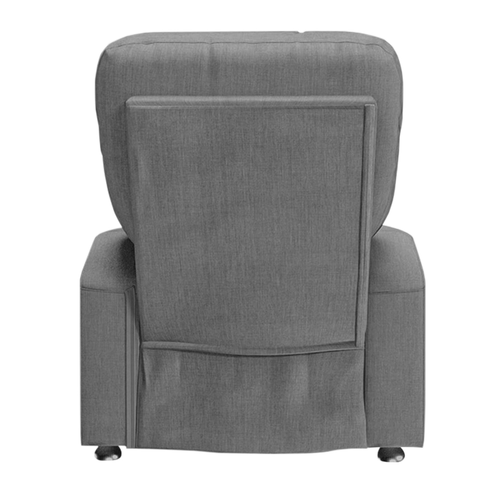 Poltrona do Papai Reclinável Romeo F05 Linho Cinza - Lyam Decor