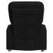 Poltrona do Papai Reclinável Romeo F05 Veludo Preto - Lyam Decor
