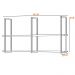 Prateleira Decorativa Industrial Multiuso 135cm Design D01 Demolição - Lyam Decor