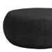 Puff Banqueta Decorativa Para Sala de Estar Golf  D02 Tressê 1,05 Corano Preto C-05 - Lyam Decor