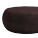 Puff Banqueta Decorativa Para Sala de Estar Golf D02  Tressê 1,05 Corano Marrom C-34 - Lyam Decor