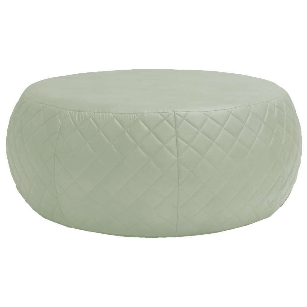 Puff Banqueta Decorativa Para Sala de Estar Golf D02 Tressê 1,05 Corano Bege C-26 - Lyam Decor