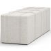 Puff Decorativo Living Sala de Estar 140 cm Roma W01 Linho Champagne - Lyam