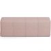 Puff Decorativo Living Sala de Estar 140 cm Roma W01 Linho Rosê - Lyam